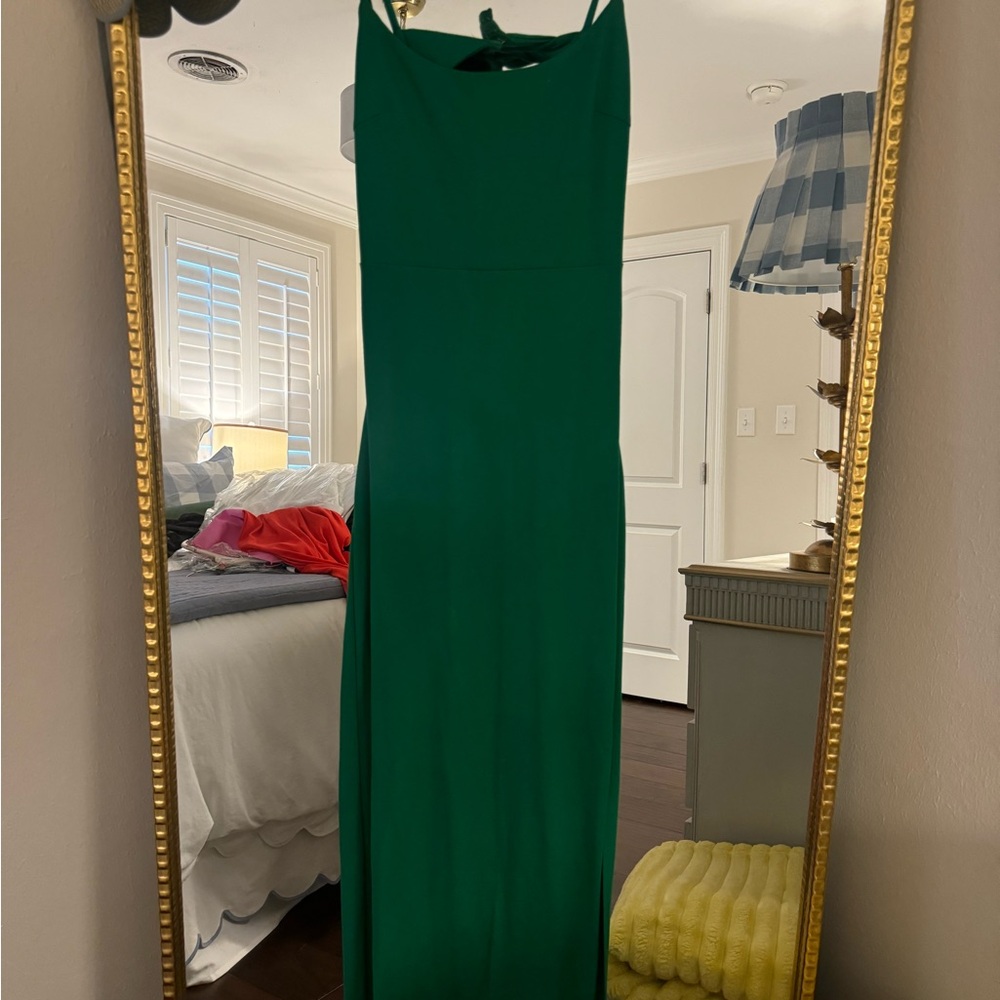 Lovers + Friends Vibrant Green Maxi Dress